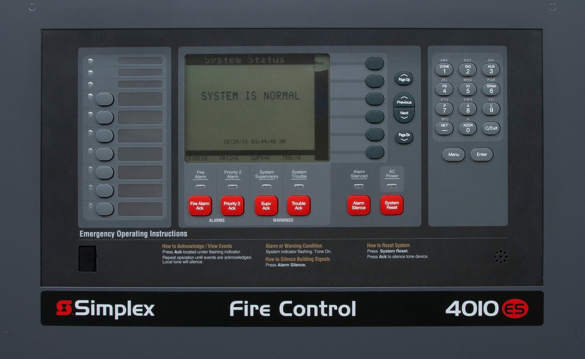 Sisteme detecție și avertizare incendiu - Simplex
